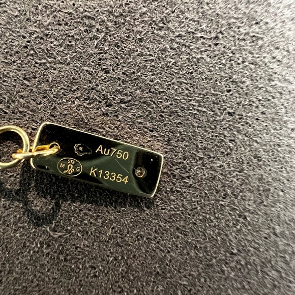 Brand New Messika Move Uno Pave Diamond Cage Necklace in Yellow Gold - Picture 5 of 8